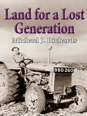 cover image of Land for a Lost Generation
